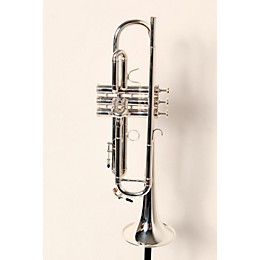 Open Box Kanstul 1000 Series Bb Trumpet Level 2 1001-2 Silver .464 Bore 888365466347