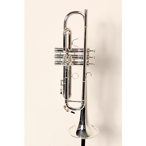 Open Box Kanstul 1000 Series Bb Trumpet Level 2 1001-2 Silver .464 Bore 888365466347