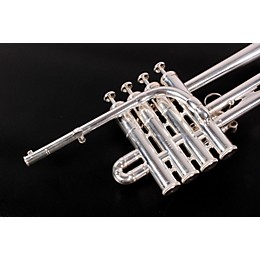 Open Box Kanstul 920 Series Bb / A Piccolo Trumpet Level 2 920-2 Silver 888365175560