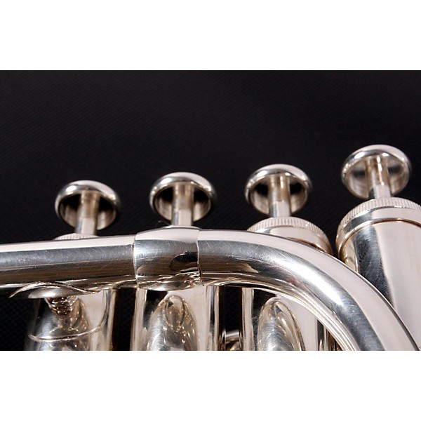 Open Box Kanstul 920 Series Bb / A Piccolo Trumpet Level 2 920-2 Silver 888365175560