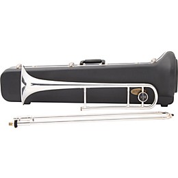 Open Box Kanstul 750 Series Student Trombone Level 2 750-2 Silver 888365538563