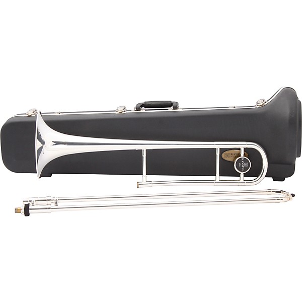 Open Box Kanstul 750 Series Student Trombone Level 2 750-2 Silver 888365538563