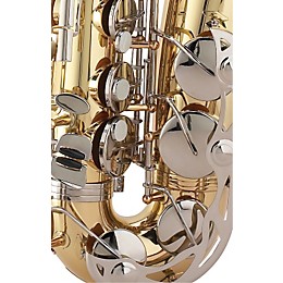 Open Box Bundy BAS-300 Student Alto Saxophone Level 2 Lacquer 886830905520