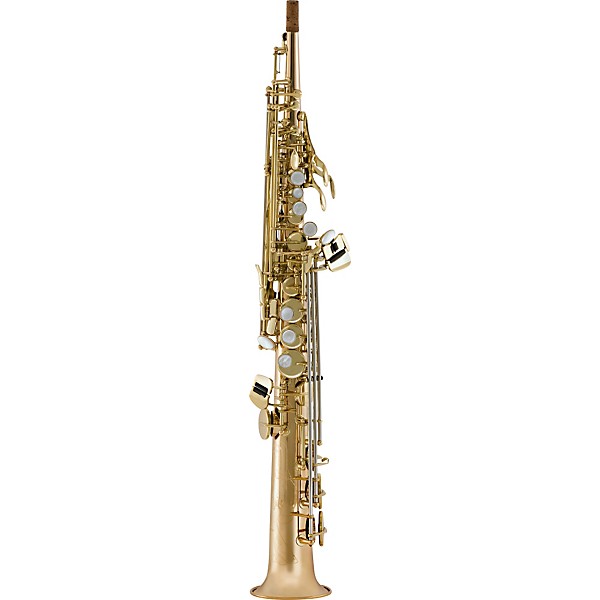 Open Box Selmer SSS280R La Voix II Soprano Saxophone Outfit Level 2 Lacquer 888365331874