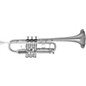 Getzen 3071 Custom Series C Trumpet Silver thumbnail