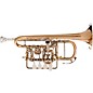 Scherzer Meister Johannes Rotary Valve Piccolo Trumpet Lacquer Gold Brass Bell thumbnail