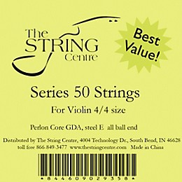 The String Centre Series 50 Violin string set 4/4 Size