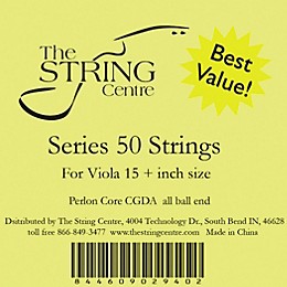 The String Centre Series 50 Viola String Set 15+ in.