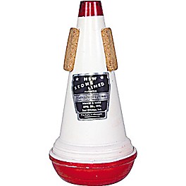 Humes & Berg Stonelined Series Trumpet Straight Mute 106 Symphonic Red / White Aluminum