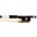 Glasser Cello ... Glasser Cello Bow Braided Carbon Fiber, Fully Lined Ebony Frog, Nickel Wire Grip & Tip - 4/4 Round 4/4 Size