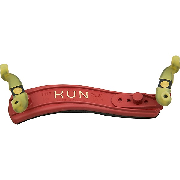 Kun ORIGINAL Mini Violin Shoulder Rest Mini Red 1/8-1/4 Size