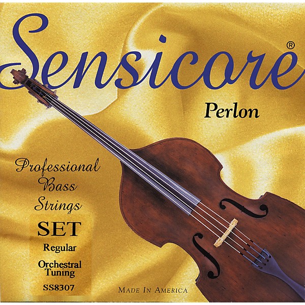 Super Sensitive Sensicore Bass Strings E Extension 3/4 Size