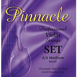 Super Sensitive Pinnacle Violin Strings A, Medium 4/4 Size