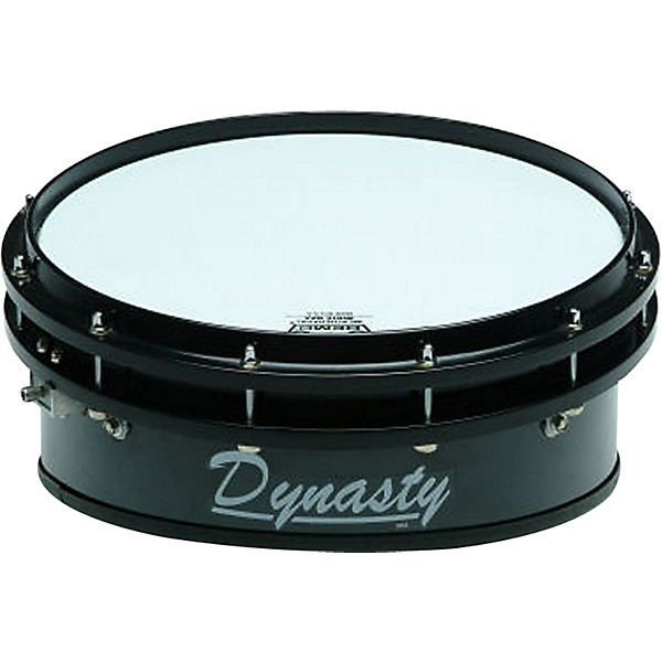 Open Box Dynasty Wedge Lite Series Marching Snare Drum Level 1 Black