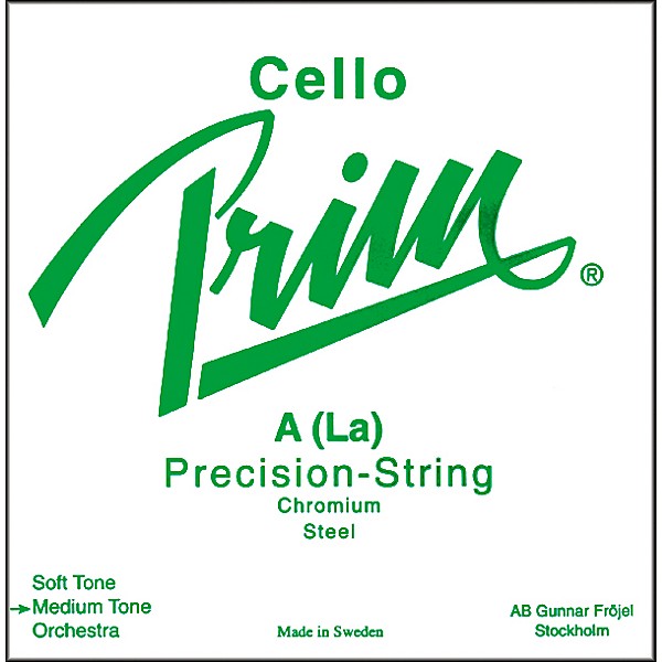 Prim Cello Strings A, Medium