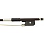 Glasser Bass Bow French Advanced Composite, Fully-Lined Ebony Frog, Nickel Wire Grip French 1/2 Size thumbnail