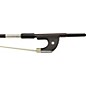 Glasser Bass Bow French Advanced Composite, Fully-Lined Ebony Frog, Nickel Wire Grip German 3/4 Size thumbnail