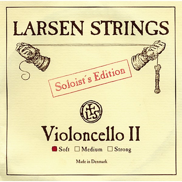 Larsen Strings Soloist Series Cello Strings A, Soloist, Medium