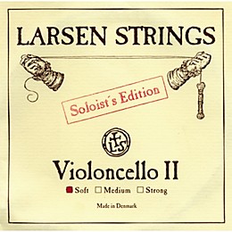 Larsen Strings Soloist Series Cello Strings D, Soloist, Strong