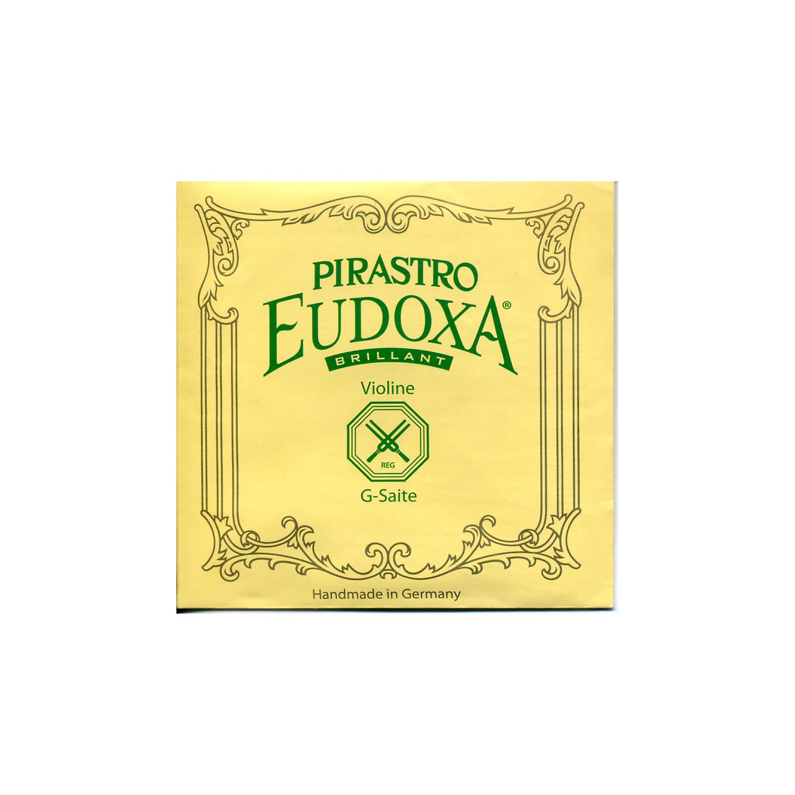 Pirastro Eudoxa Violin Strings G, Silv/Gut, 16 1/4 Gauge 4/4 Size Guitar Center