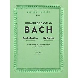 Hal Leonard 6  Bach Suites: Viola