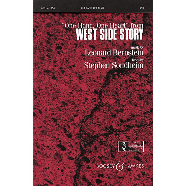 Hal Leonard One Hand, One Heart (from West Side Story)