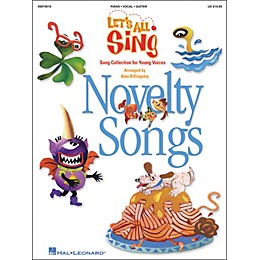 Hal Leonard Let's All Sing...Novelty Songs Singer Edition