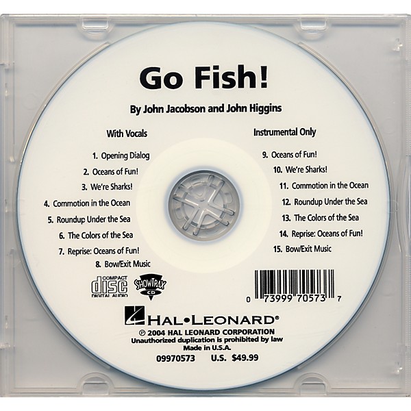 Hal Leonard Go Fish Accomp/Performance Cd