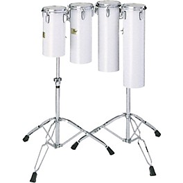 Pearl Quarter Tom Sets Concert Drums 18 ... Pearl Quarter Tom Sets Concert Drums 6 x 12 and 6 x 15 with Stand In Arctic White