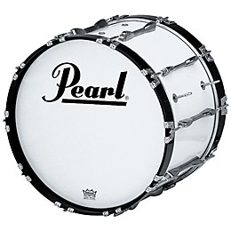 Pearl 18x14 Championship Series Marching Bass Drum Midnight Black