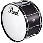 Pearl 20x14 Championship Series Marching Bass Drum Midnight Black thumbnail