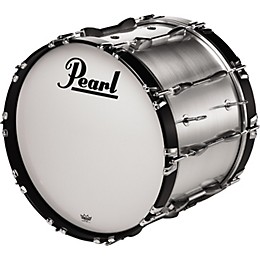 Pearl 22x14 Championship Series Marching Bass Drum Midnight Black