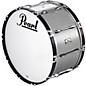 Pearl 24x14 Championship Series Marching Bass Drum Brushed Silver thumbnail