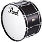 Pearl 28x14 Championship Series Marching  Bass Drum Midnight Black thumbnail
