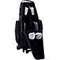 Gard Saxophone Wheelie Bag, Synthetic With Leather Trim Fits 2 Altos or Alto/Soprano