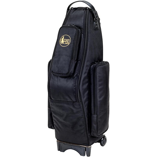 Gard Saxophone Wheelie Bag, Synthetic With Leather Trim Fits 1 Tenor