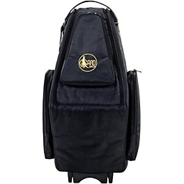 Gard Saxophone Wheelie Bag, Synthetic ... Gard Saxophone Wheelie Bag, Synthetic With Leather Trim Fits Both Tenor and Soprano