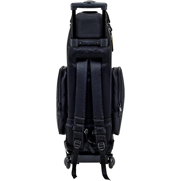 Open Box Gard Saxophone Wheelie Bag in Synthetic with Leather Trim Level 1 Fits Alto or Soprano