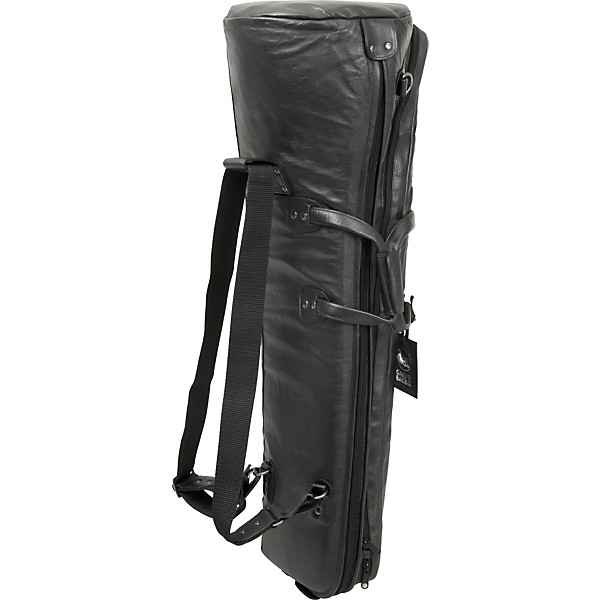 Gard Deluxe Leather Trombone Gig Bag Leather Trombone 8 in. Bell Backpack