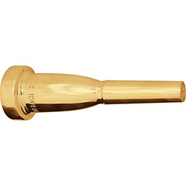 Bach Mega Tone Trumpet Mouthpieces in Gold 5B Bach Mega Tone Trumpet Mouthpieces in Gold 3B