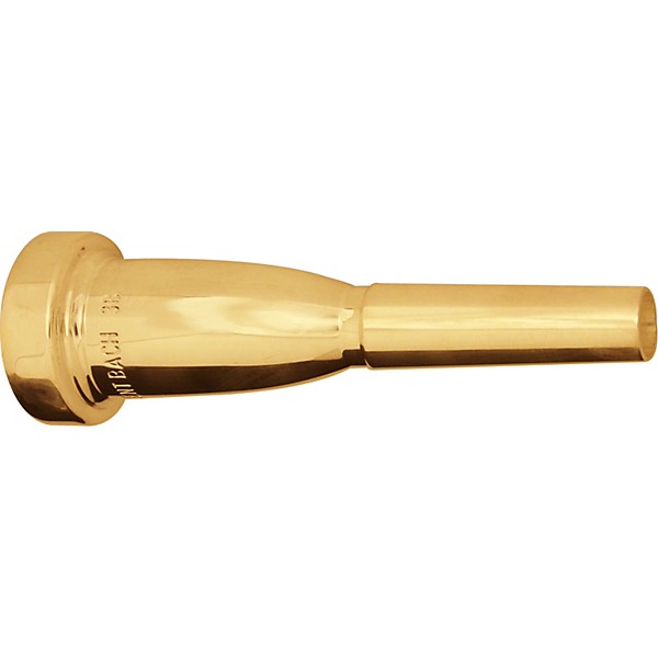 Bach Mega Tone Trumpet Mouthpieces in Gold 3B