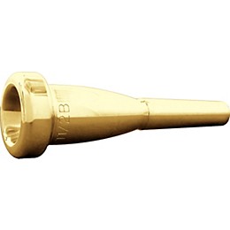 Bach Mega Tone Trumpet Mouthpieces in Gold 1-1/2B