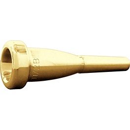 Bach Mega Tone Trumpet Mouthpieces in Gold 3C Bach Mega Tone Trumpet Mouthpieces in Gold 1-1/2B