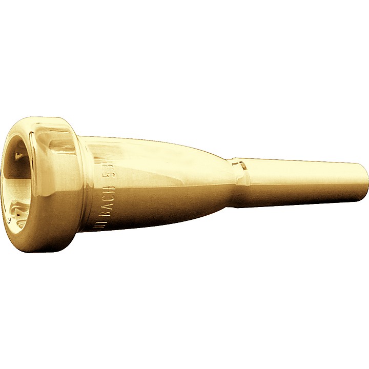 Bach Mega Tone Trumpet Mouthpieces in Gold 5B Guitar Center