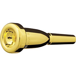 Bach Mega Tone Trumpet Mouthpieces in Gold 3C Bach Mega Tone Trumpet Mouthpieces in Gold 1E