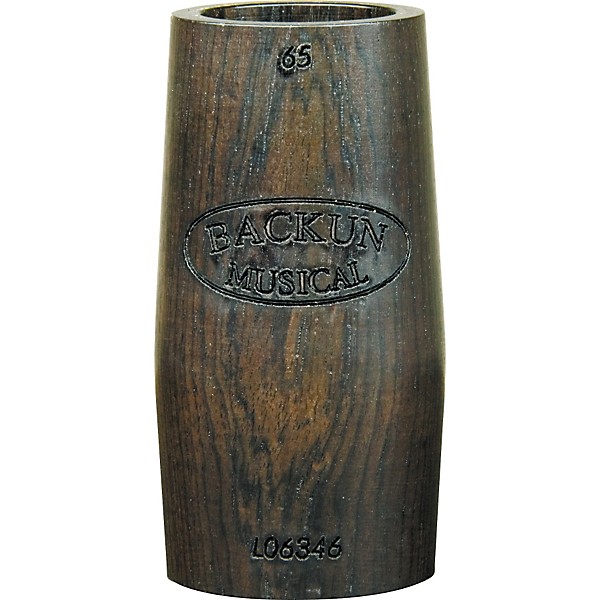 Morrie Backun Ringless Grenadilla Clarinet Barrel 63.5 mm