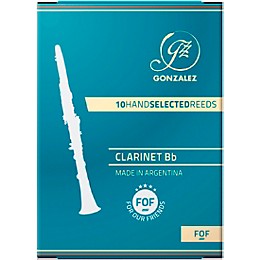 Gonzalez F.O.F Bb Clarinet Reeds Strength 4