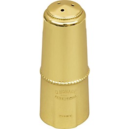 Bonade Alto Saxophone Mouthpiece Cap Gold Lacquer Cap - Inverted