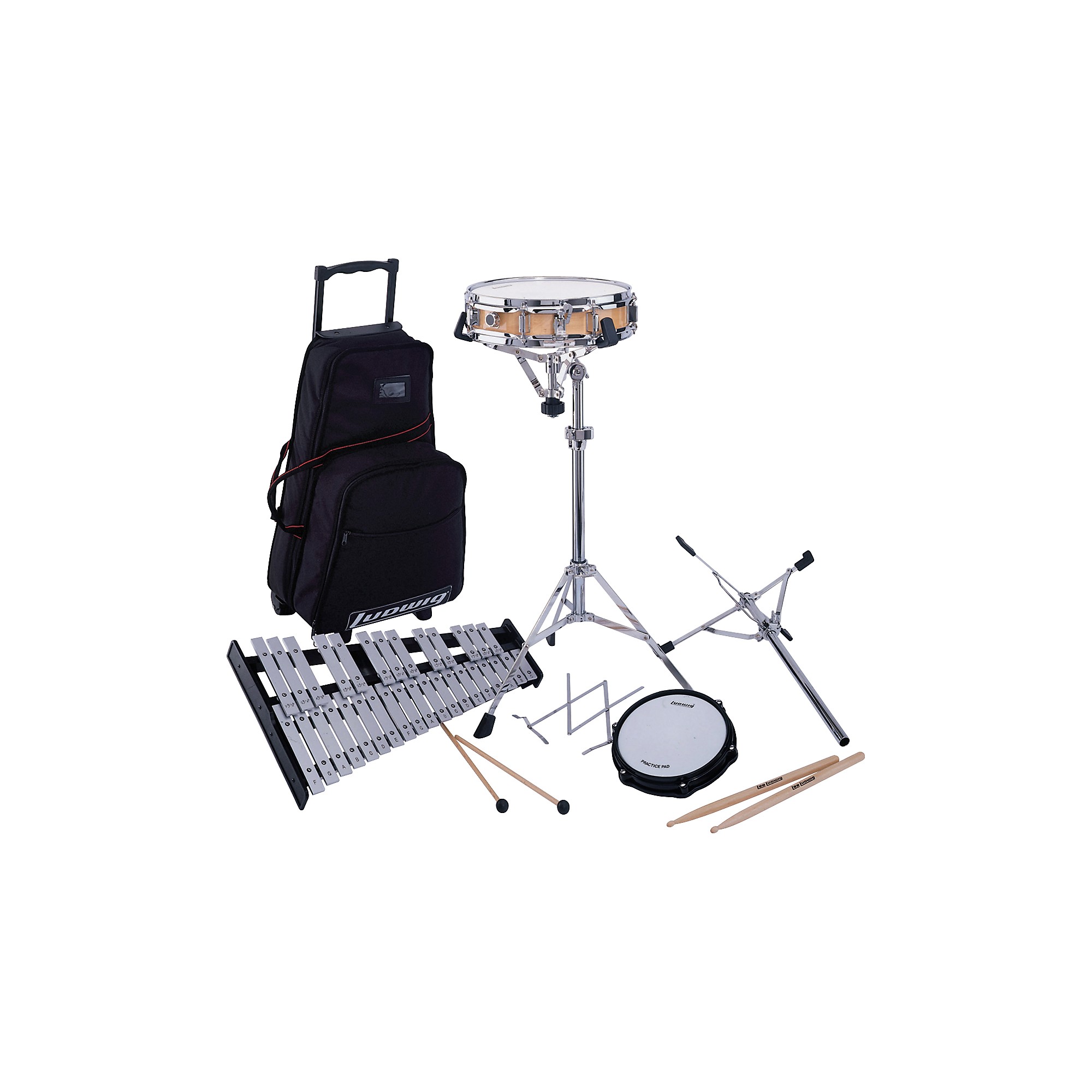 Ludwig LE2482R Percussion Learning Center Combo Kit | Guitar Center