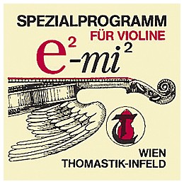 Thomastik Gold Plated Violin E String E, Ball Medium 4/4 Size